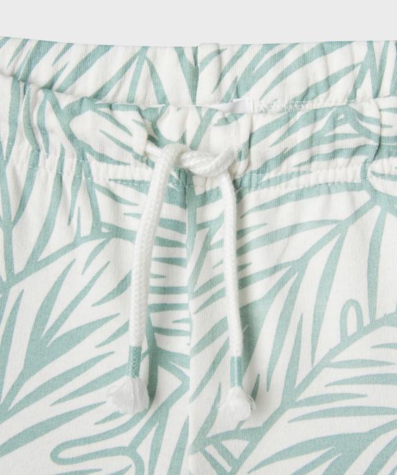 Ensemble 2 pièces short et débardeur bébé garçon vue3 - GEMO 4G BEBE - GEMO