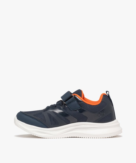 Baskets jogger à scratch garçon vue3 - 5 MILES - GEMO