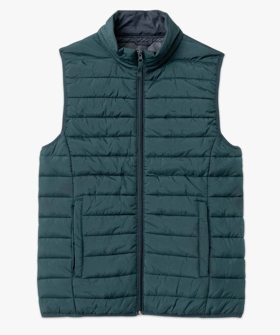 Blouson homme matelassé sans manches vue4 - GEMO 4G HOMME - GEMO
