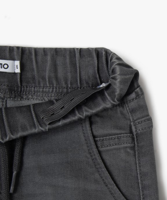 Pantalon cargo taille élastiquée garçon vue4 - GEMO (ENFANT) - GEMO