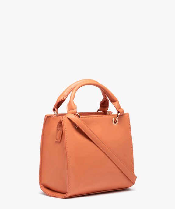Sac à main femme à motif matelassé graphique vue2 - GEMO (ACCESS) - GEMO