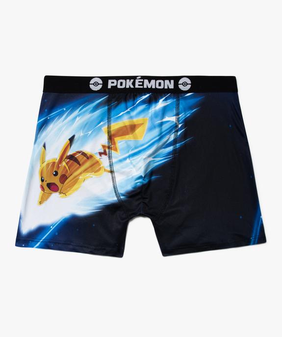 Boxer seconde peau imprimé Pikachu - Pokémon vue1 - FREEGUN - GEMO
