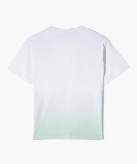 T-shirt imprimé graphique garçon vue3 - GEMO (JUNIOR) - GEMO