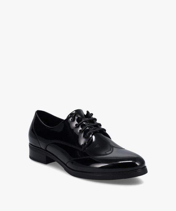 Derbies à talon plat avec bout fantaisie femme - Valentina Baldano vue3 - VALENTINA BALDA - GEMO