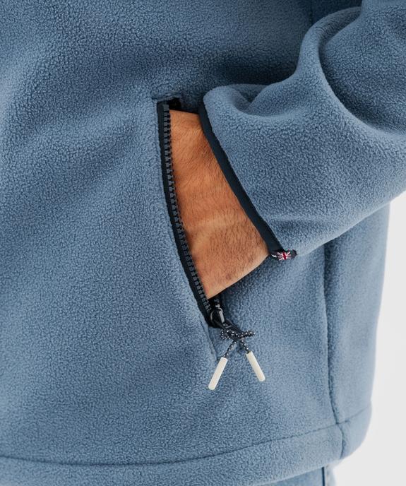 Sweat à capuche en maille polaire homme - Roadsign vue3 - ROADSIGN G4G - GEMO