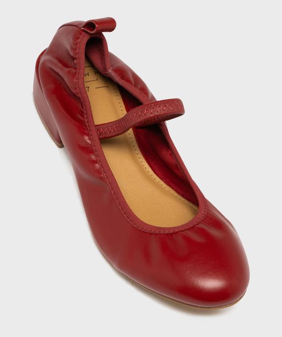 Ballerines souples à petit talon femme - Follow Me vue5 - FOLLOW ME - GEMO