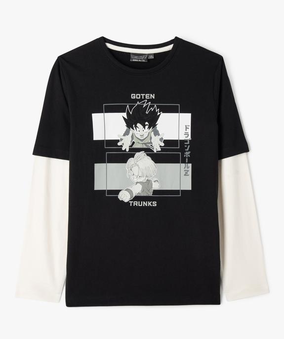 Tee-shirt manches longues Dragon Ball Z garçon vue1 - DRAGON BALL Z - GEMO