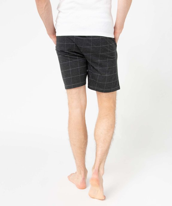 Short de pyjama en jersey à taille élastique homme vue5 - GEMO(HOMWR HOM) - GEMO