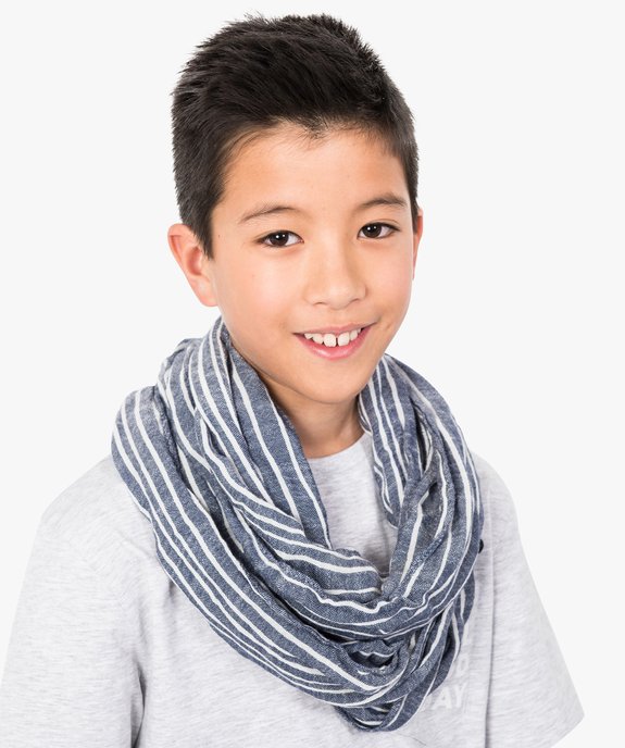 Snood Facon Cheche Raye Gemo