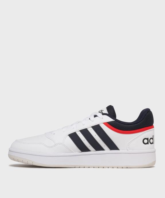 Baskets Hoops 3.0 vintage homme - Adidas vue4 - ADIDAS - GEMO