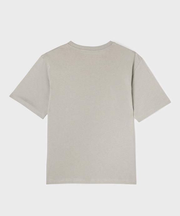 Tee-shirt Minecraft mode survie garçon vue7 - MINECRAFT - GEMO