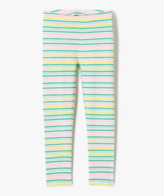 Legging long imprimé fille vue1 - GEMO (ENFANT) - GEMO