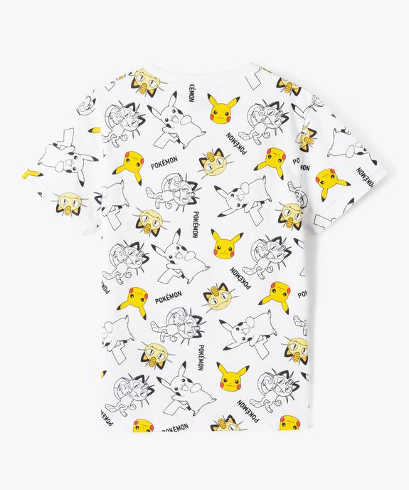 T-shirt Pokémon imprimé all-over garçon vue4 - POKEMON - GEMO