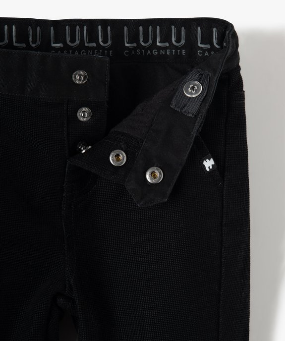 Pantalon bébé garçon en velours – LuluCastagnette vue3 - LULUCASTAGNETTE - GEMO