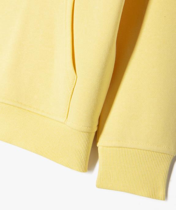 Sweat à capuche intérieur molletonné garçon vue3 - GEMO (ENFANT) - GEMO