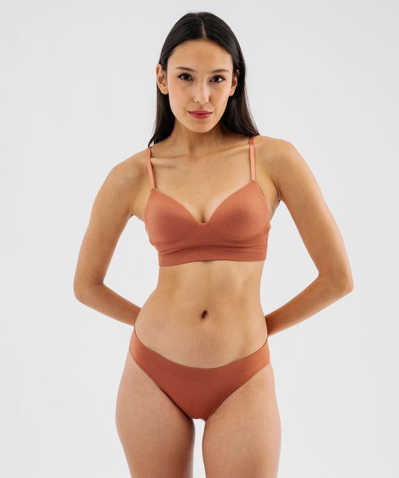 Culotte en maille extensible femme vue1 - GEMO(HOMWR FEM) - GEMO