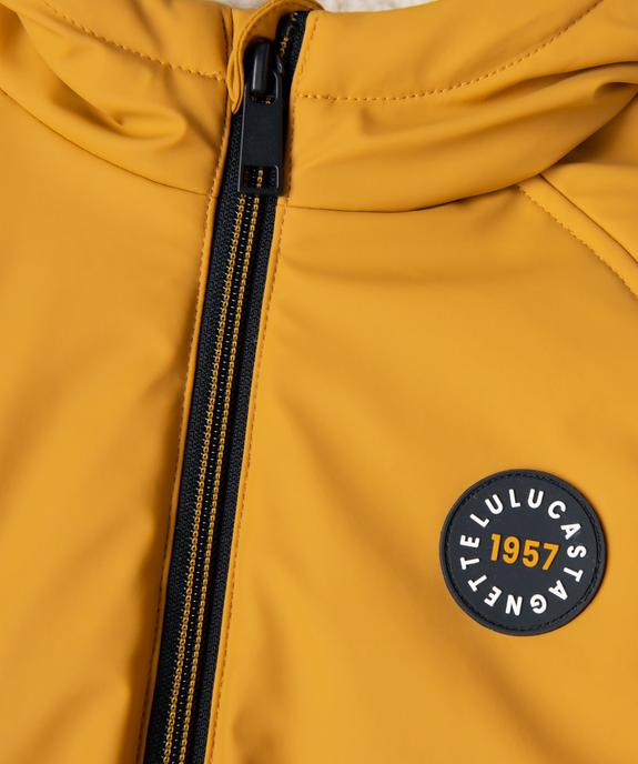 Imperméable à capuche doublée fourrure imitation garçon - LuluCastagnette vue4 - LULUCASTAGNETTE - GEMO