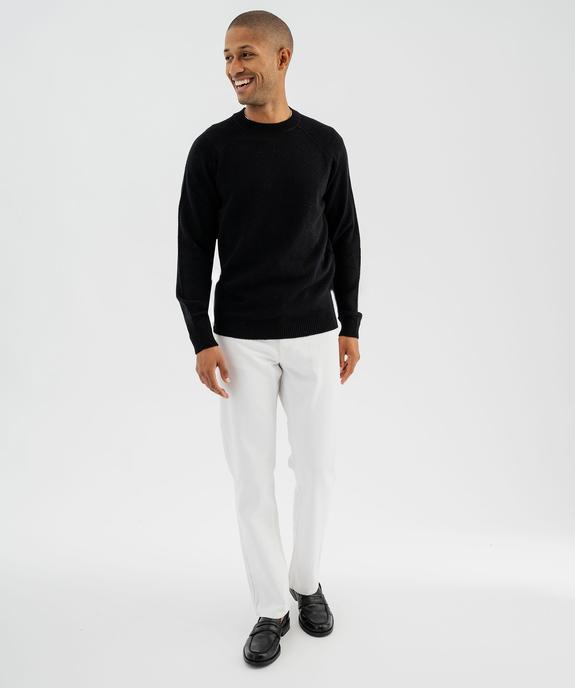 Pull en laine à manches raglan homme vue4 - GEMO (HOMME) - GEMO
