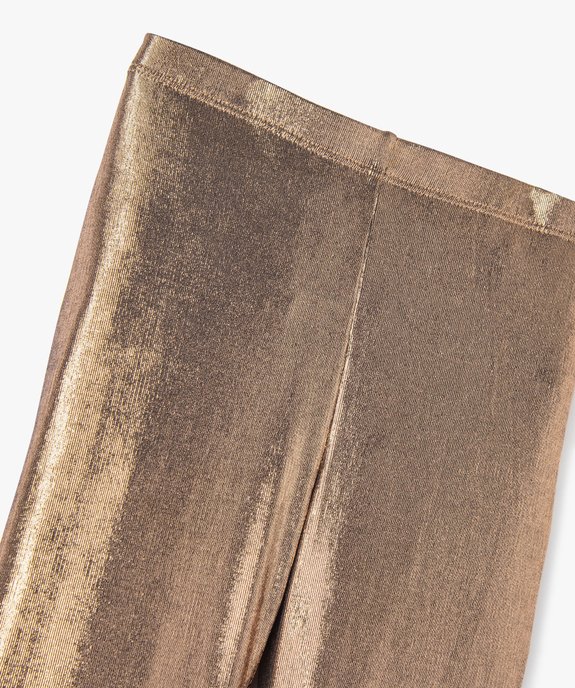 Leggings en matière métallisée fille vue2 - GEMO (ENFANT) - GEMO