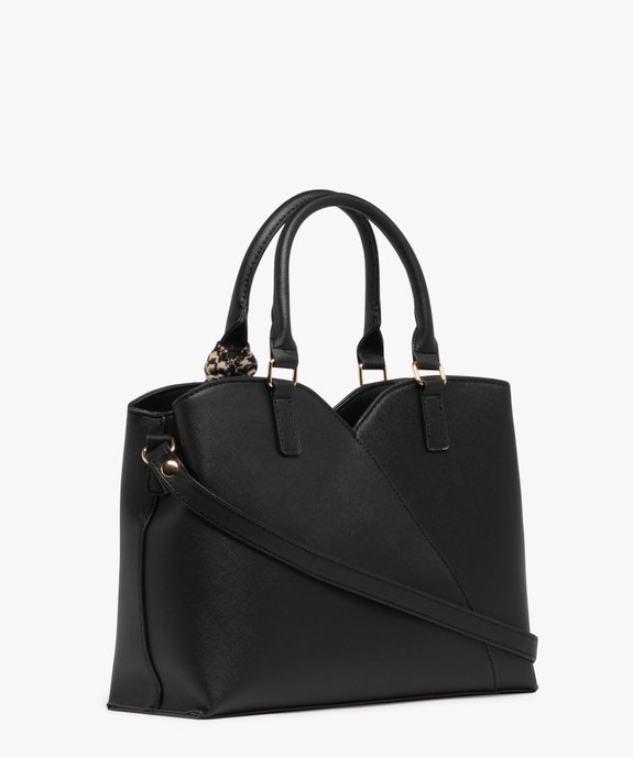 Sac à main découpe en V avec bandoulière amovible femme vue2 - GEMO (ACCESS) - GEMO