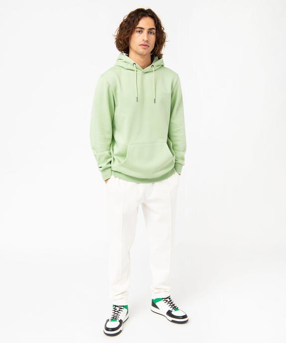 Sweat à capuche intérieur molletonné homme vue5 - GEMO 4G HOMME - GEMO