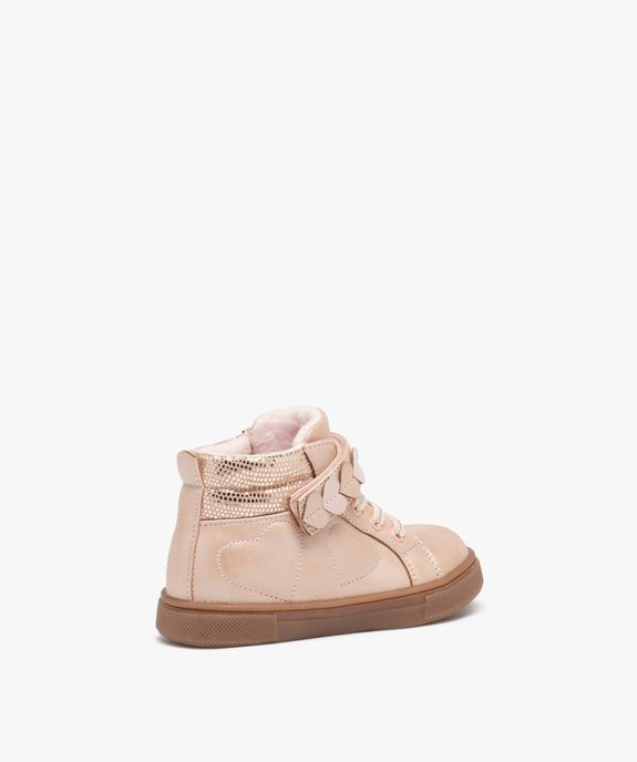 Boots bébé fille irisées avec doublure vue4 - LOVELY WINGS - GEMO