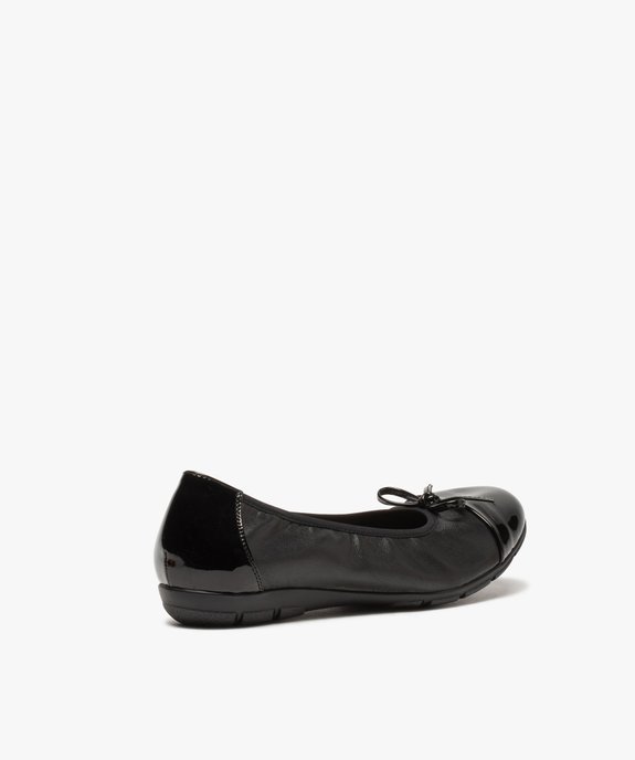 Ballerines femme tige souple à bout renforcé vue4 - GEMO(URBAIN) - GEMO