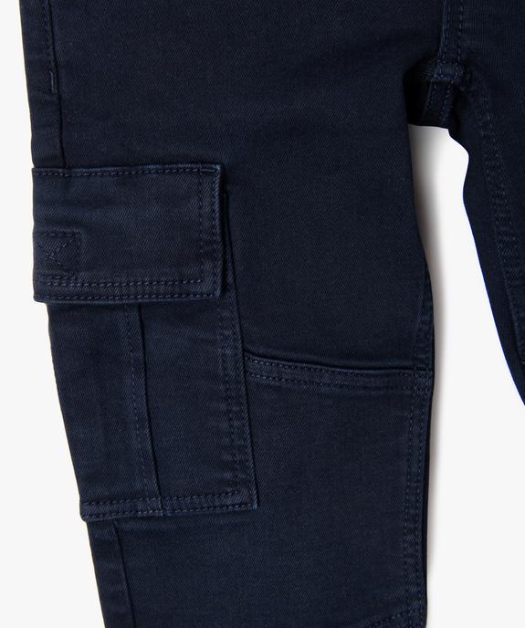 Pantalon cargo 6 poches garçon vue5 - GEMO (ENFANT) - GEMO