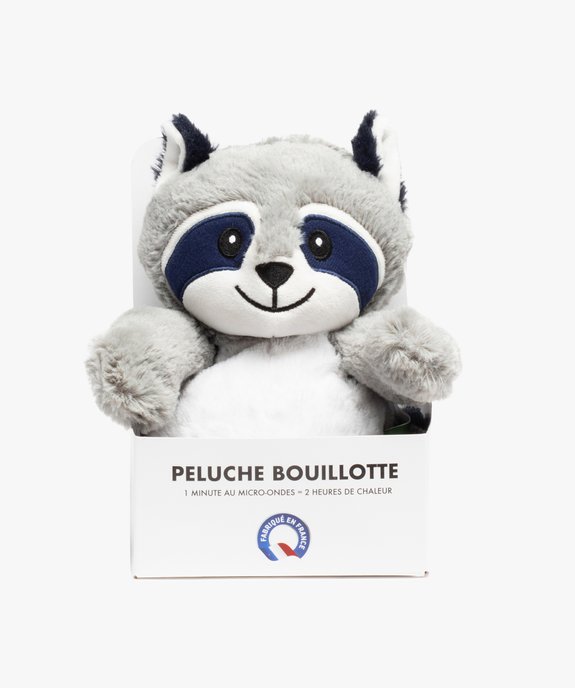 Bouillotte peluche raton laveur à chauffer au micro-ondes vue1 - GEMO (ACCESS) - GEMO