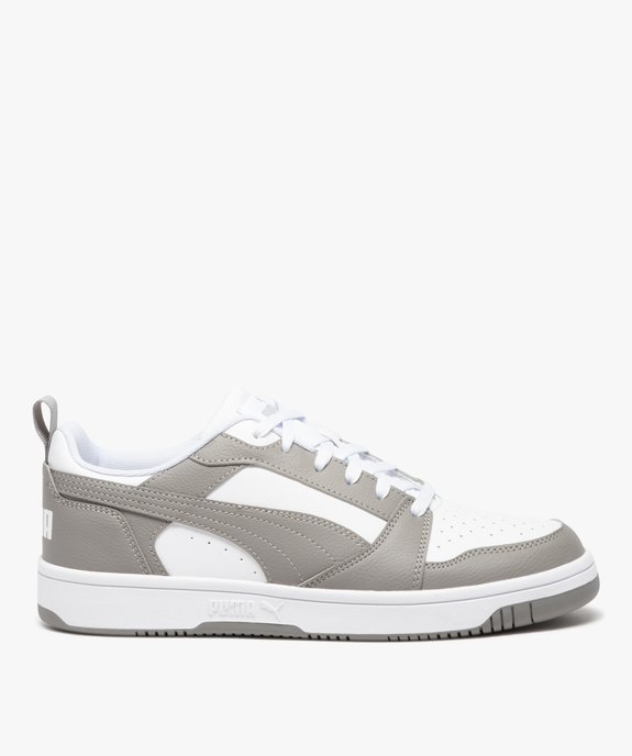 Baskets homme contrastées style rétro Rebound V6- Puma vue1 - PUMA - GEMO