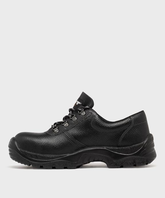 Chaussures de sécurité femme low-cut dessus en cuir grainé uni  vue9 - GEMO (EQUIPT) - GEMO