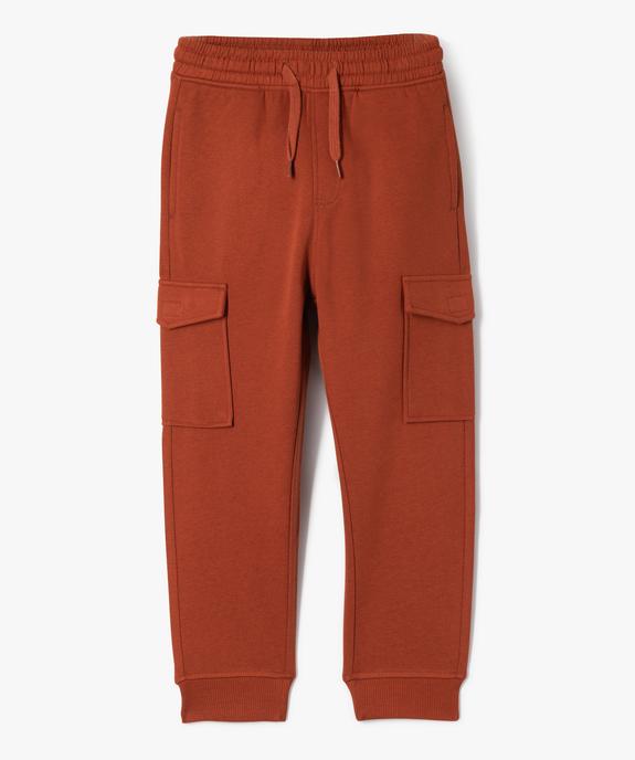 Jogging cargo molletonné garçon vue1 - GEMO (ENFANT) - GEMO