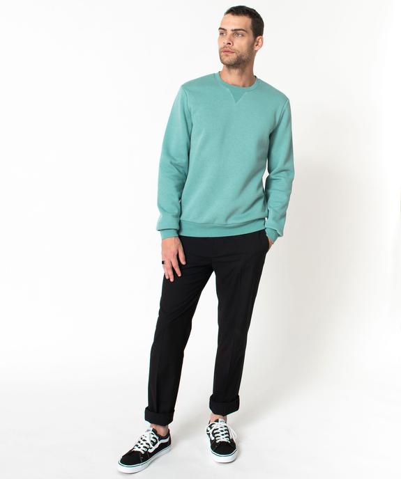 Sweat avec intérieur molletonné homme vue5 - GEMO 4G HOMME - GEMO