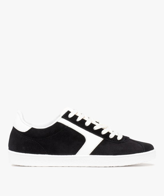 Baskets femme dessus en cuir suédé style rétro - Camps United vue1 - CAMPS - GEMO