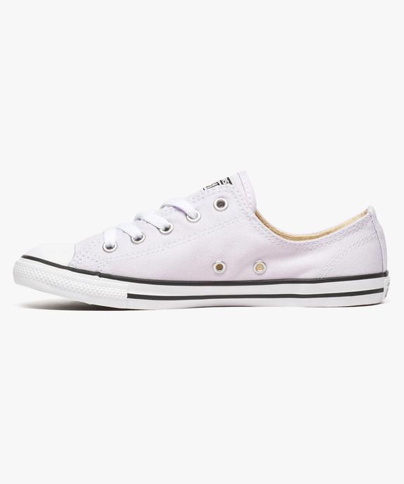 Sneakers en toile tige basse - Converse Chuck Taylor All Star Dainty vue3 - CONVERSE - GEMO