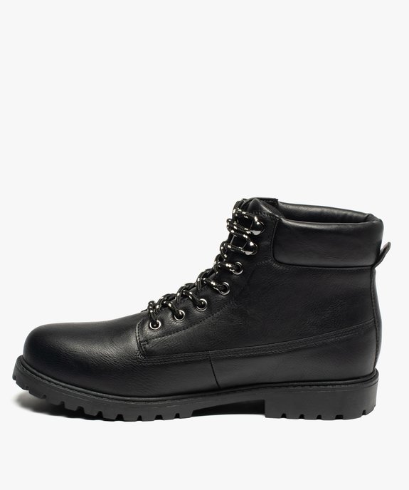 Chaussures montantes Homme à semelle crantée - Les Supaires vue3 - GEMO (CASUAL) - GEMO