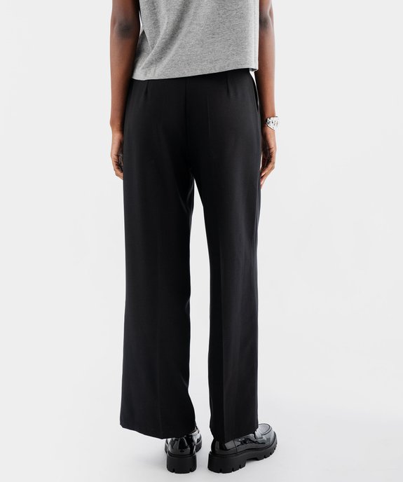 Pantalon large élégant à plis femme vue3 - GEMO(FEMME PAP) - GEMO