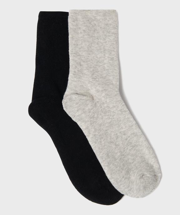 Chaussettes chaudes femme (lot de 2) vue1 - GEMO(HOMWR FEM) - GEMO