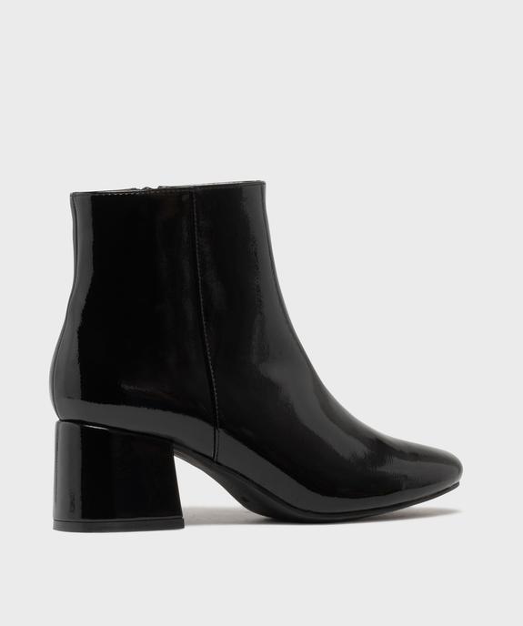 Boots à talon vernis femme vue5 - FOLLOW ME - GEMO