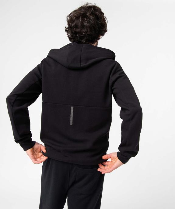 Sweat homme zippé à capuche vue3 - GEMO (HOMME) - GEMO