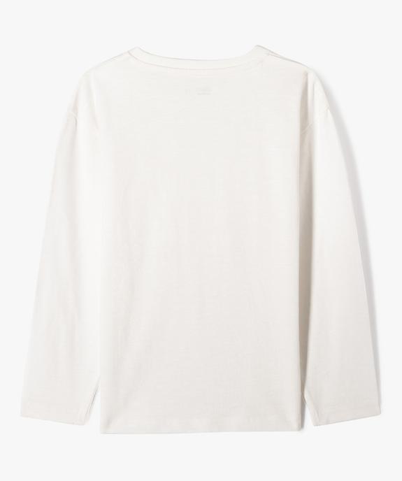 T-shirt manches longues poche garçon vue4 - GEMO (ENFANT) - GEMO