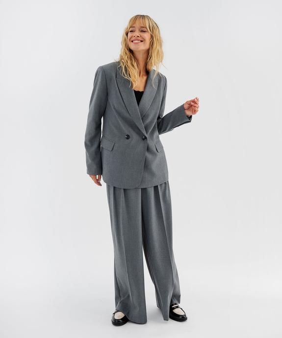 Pantalon à pinces coupe large femme vue5 - GEMO(FEMME PAP) - GEMO