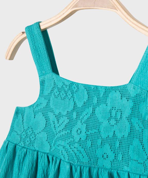 Robe à bretelles coupe évasée bébé fille vue2 - GEMO(BEBE DEBT) - GEMO