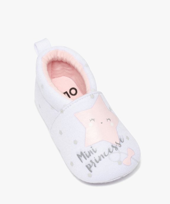 Chaussons De Naissance Bebe Fille Mini Princesse Gemo