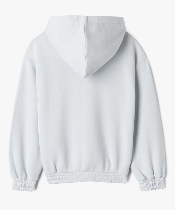 Sweat à capuche avec motif Stitch fille - Disney vue3 - LILO & STITCH - GEMO