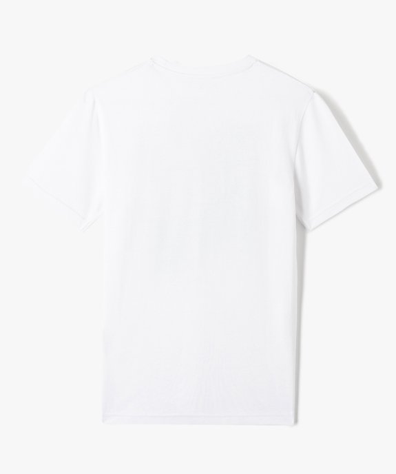 Tee-shirt garçon à manches courtes imprimé vue3 - GEMO 4G GARCON - GEMO