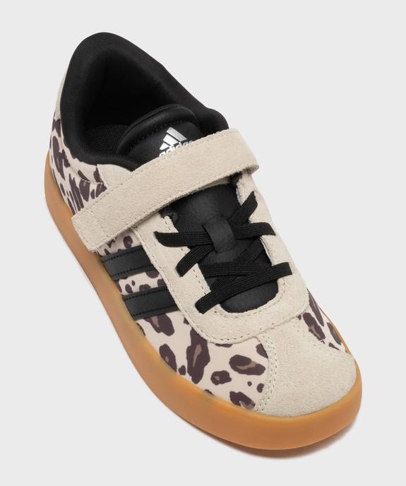 Baskets VL Court 3.0 à motif léopard fille - Adidas vue5 - ADIDAS - GEMO