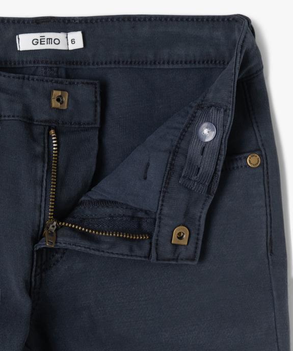 Pantalon cargo bas resserré garçon vue4 - GEMO (ENFANT) - GEMO