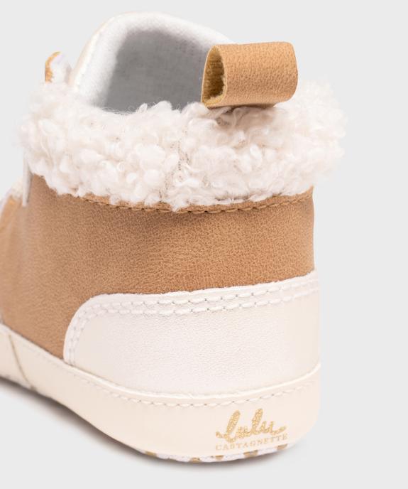Chaussons de naissance à paillettes bébé fille - LuluCastagnette vue6 - LULUCASTAGNETTE - GEMO