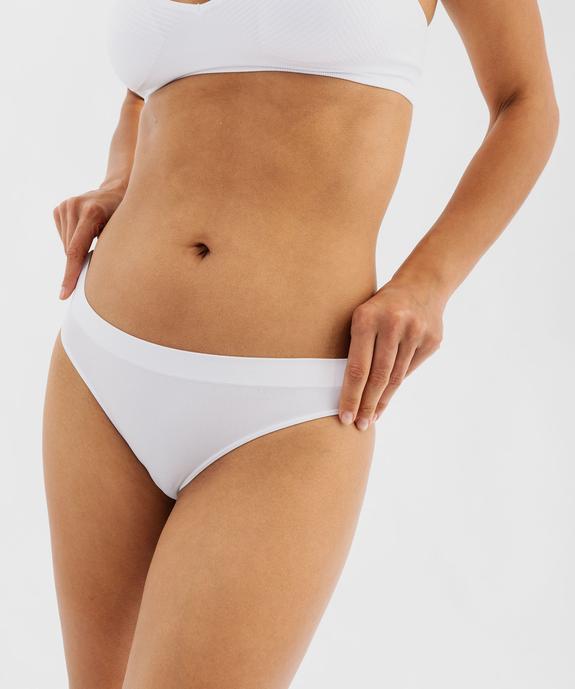 Culotte en maille extensible femme vue1 - GEMO(HOMWR FEM) - GEMO